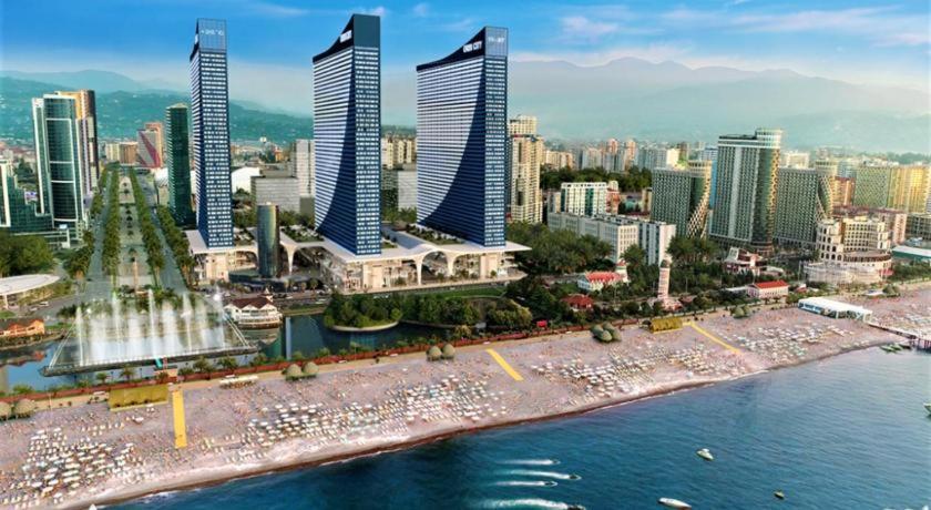 Luxury Studio With Ocean View Batumi Esterno foto