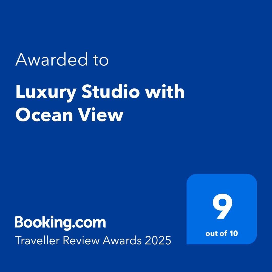 Luxury Studio With Ocean View Batumi Esterno foto